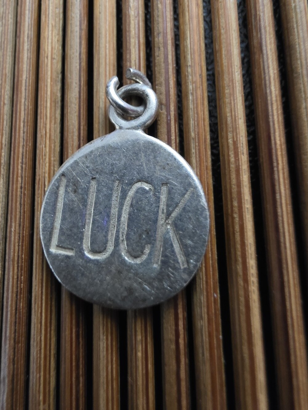 925 Silver Luck Charm,Pendant (Vintage)